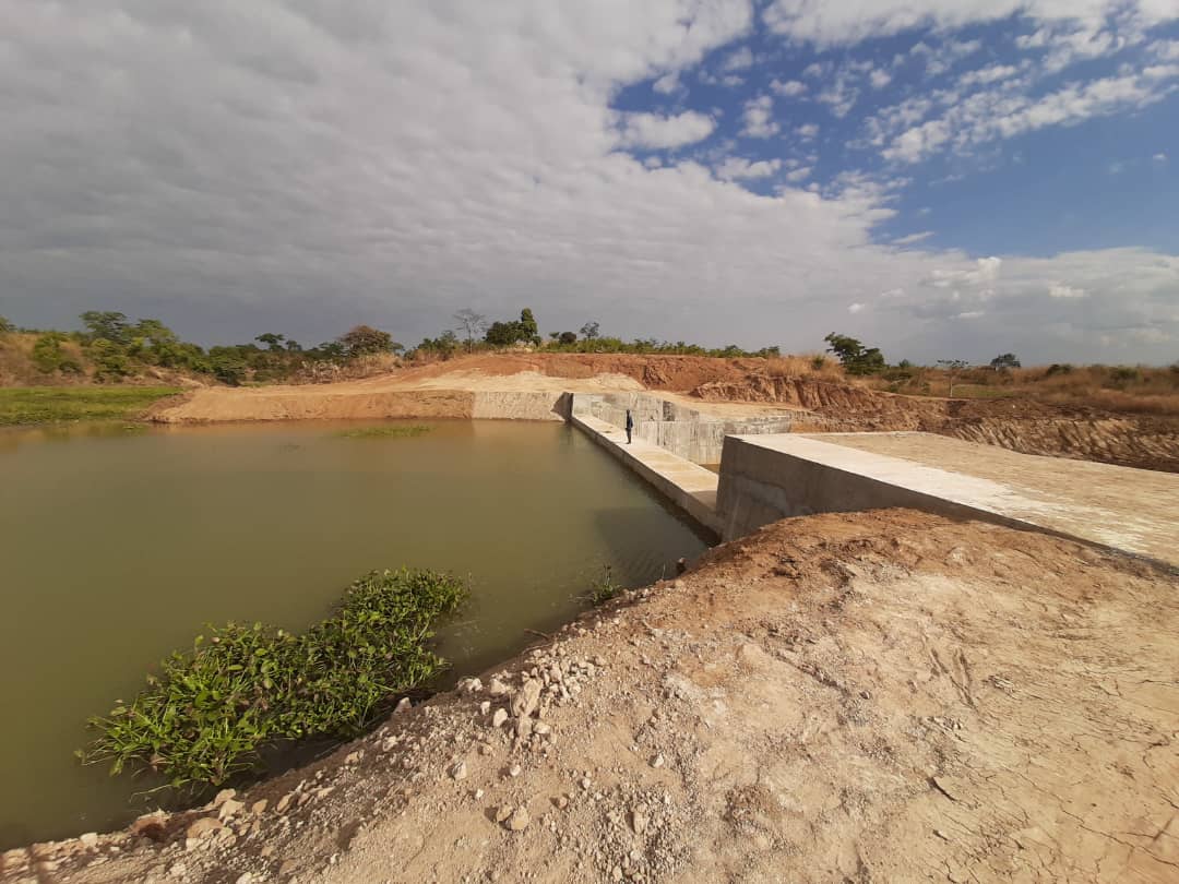 Earth-fill dam infrastructure